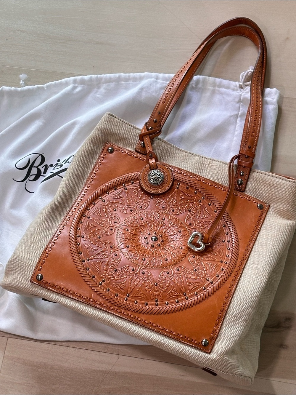 Brighton Nova Giovana Convertible Tote Brighton Ferrara Collection Leather